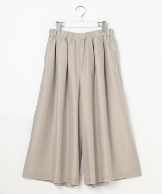 J.PRESS LADIES L エアリースパンボイル ガウチョ パンツ