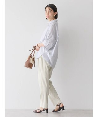 AMERICAN HOLIC ＵＶカットバックドレープシャツ Stripe