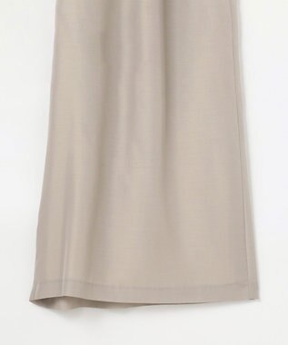 J.PRESS LADIES L エアリースパンボイル ガウチョ パンツ グレージュ系