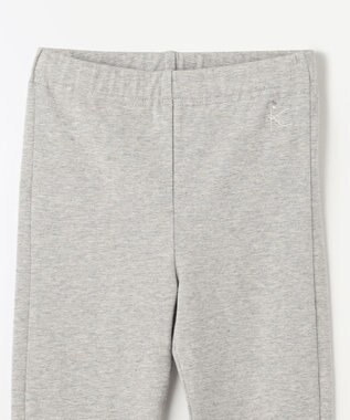 組曲 KIDS 【110-140cm】ストレッチ天竺 レギンス(フルレングス) グレー系