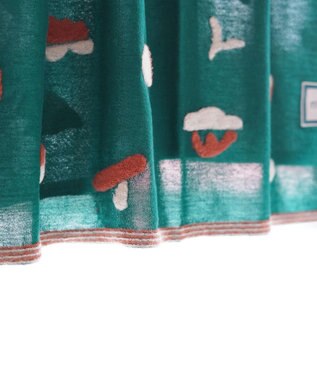 nitorito 【UNISEX】Sanpo オリジナル柄 ストール green