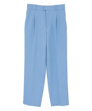 Green Parks Ｏ．きれいシルエットテーパードパンツ Sax