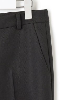 23区 L 【CLASSY.1月号掲載/洗える】ウールライクカルゼ テーパード パンツ ネイビー系