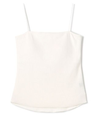 uncrave 【洗濯機洗い可】リブ カップ付き キャミソール（uncrave STANDARD） オフ