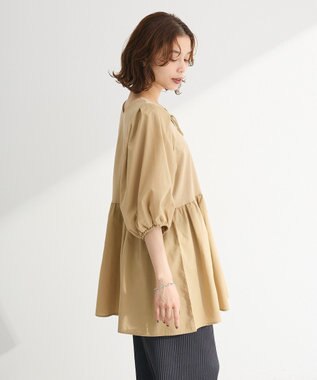 Green Parks ・ＥＬＥＮＣＡＲＥ　ＤＵＥ　２ｗａｙボリュームチュニック Beige
