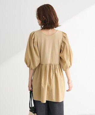 Green Parks ・ＥＬＥＮＣＡＲＥ　ＤＵＥ　２ｗａｙボリュームチュニック Beige