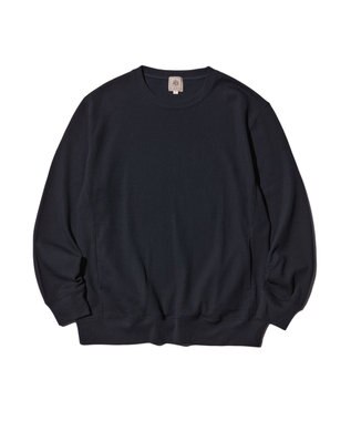 J.PRESS MEN 【J.PRESS PREMIUM JERSEY】クルーネック トレーナー ネイビー系