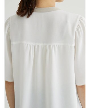 Green Parks ・ＥＬＥＮＣＡＲＥ　ＤＵＥ　バイカラーブラウス Off White