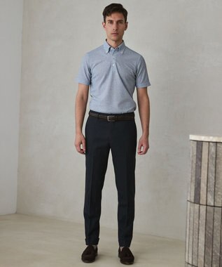 GOTAIRIKU セットアップ対応【ロングセラー】ウォッシャブル サマーウール100％パンツ(ノータック)26年モデル グレー系