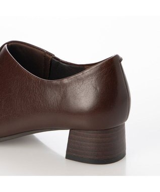 ing <ing>【WEB限定】【サスティナブルシリーズ】甲深デザインパンプス ダークブラウン