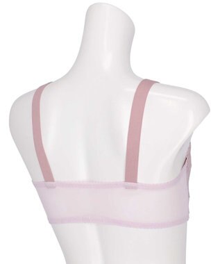 AMPHI ナイトブラ 眠っている間もバストをサポート 夜用ブラ 昼夜問わず使用可能 【ナイトアップブラ レーシィ】 ノンワイヤー ブラ ブラジャー LWF164 アンフィ／ワコール ロマンピンク