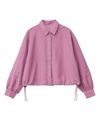 earth music&ecology タックスリーブシャツ Dark Pink