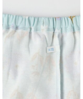 Wing パジャマ 長袖 長ズボン 綿混(本体) あったか レディース EP6014 ウイング／ワコール サックス