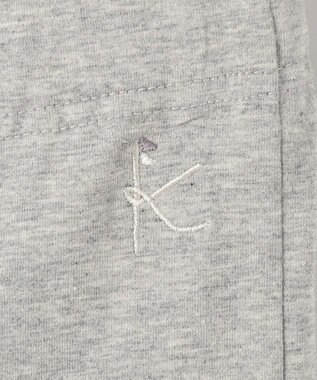 組曲 KIDS 【110-140cm】ストレッチ天竺 レギンス(フルレングス) グレー系