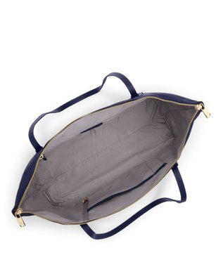TUMI VOYAGEUR 「キュー」トート インディゴ/ライト ゴールド