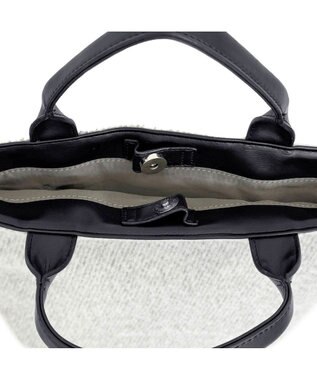 ROOTOTE 3653【2way】SC.スクエア.ウールムジ-A 01：アイボリー