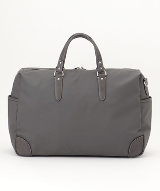 UNBILLION Otias ポリウレタンコーティングナイロンボストン グレー