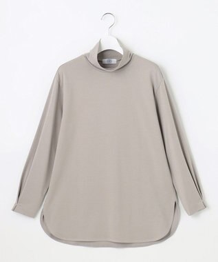 J.PRESS LADIES S タートルジャージー カットソー グレー系