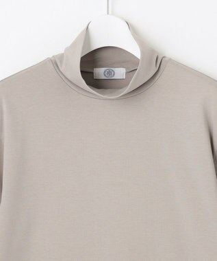 J.PRESS LADIES S タートルジャージー カットソー グレー系