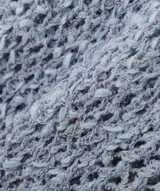 earth music&ecology 配色ラインＭＩＸニットベスト Blue