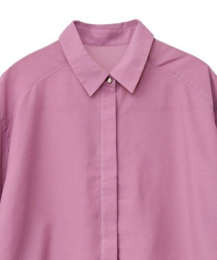 earth music&ecology タックスリーブシャツ Dark Pink