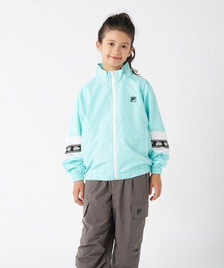 OP／FILA 【FILA】配色切り替えシャカジャケット/キッズ ミント