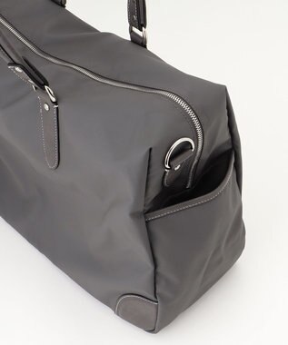 UNBILLION Otias ポリウレタンコーティングナイロンボストン グレー