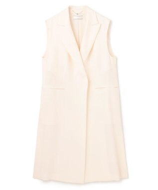 BEIGE， CAROLE / ロングテーラードジレ Ecru