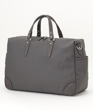 UNBILLION Otias ポリウレタンコーティングナイロンボストン グレー