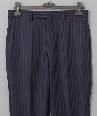 GOTAIRIKU 【Loro Piana Fabric】365 通年スーツ(ネイビー×ストライプ) ネイビー系1