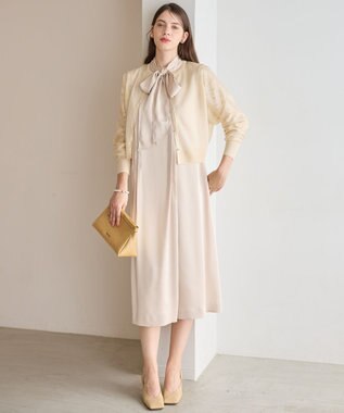 23区 L 【APPLAUDIR】グロッシードルマン カーディガン ゴールド系