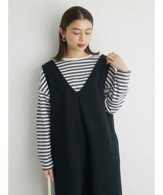 Green Parks ２ＷＡＹオーバーワンピース Black