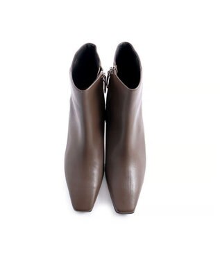 APOM イタリアンカーフ サイドジップアンクルブーツ 45 グレー