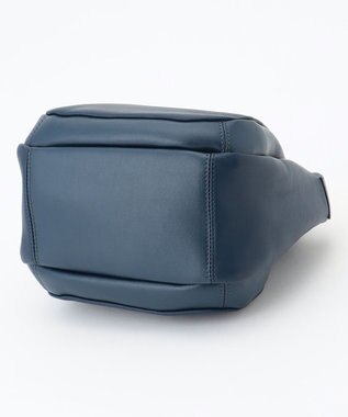 Y'SACCS イタリアンシープ 2wayラウンドトート ネイビー