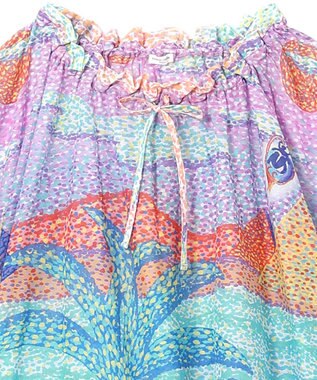 tsumori chisato SLEEP ツモリチサト パジャマ 4分袖 半袖 9分丈 レディース UDT161 /ワコール パープル