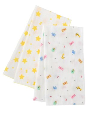 MIKI HOUSE HOT BISCUITS 出産準備セット 通年用(総柄) マルチカラー