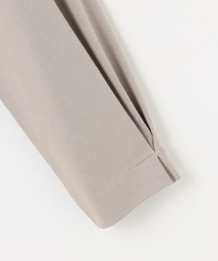 J.PRESS LADIES S タートルジャージー カットソー グレー系