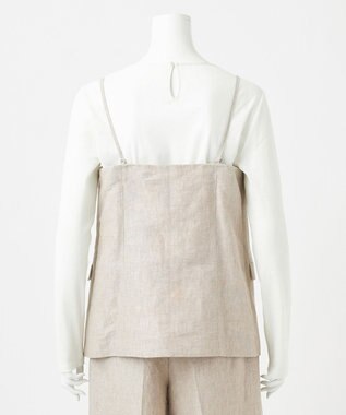 23区 L 【GOLD LABEL】MANTECO スーペリアリネン ジレ フラックス系