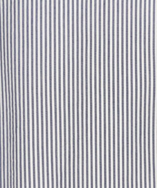 J.PRESS MEN 【KING SIZE】【クールマックス】サッカーストライプ／マイクロギンガムチェック シャツ/B.D ネイビー系1