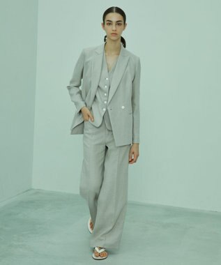 BEIGE， BURDOCK / ダブルジャケット Flax