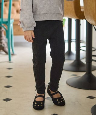 ケーブル ジャガードレギンス