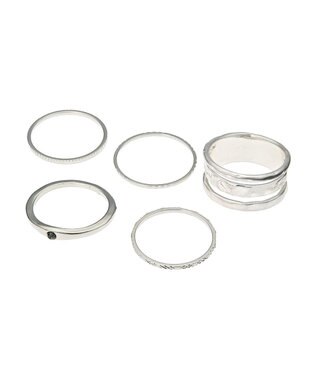 AMERICAN HOLIC ５ＳＥＴリング Silver