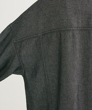 Green Parks デニムＢＩＧシャツ Black