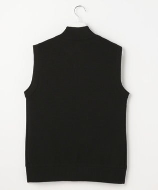 23区GOLF 【MEN】リバーシブルニットベスト モノグラム柄 ブラック系