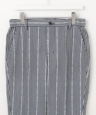 23区GOLF 【MEN】【撥水】ロゴストライプパンツ ネイビー系2