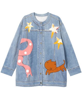 tsumori chisato SLEEP ツモリチサト カーディガン 長袖 綿100%(本体) 裏毛素材 tsumori chisato SLEEP UTW449 /ワコール