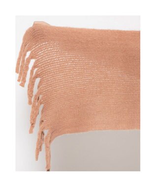 UNBILLION カシュネ cache nez / リサイクルポリラッセルニットストール オレンジ