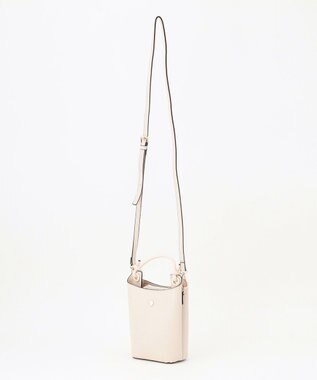 LA BAGAGERIE 【maison vert】 【多収納】ノットデザインポシェット アイボリー