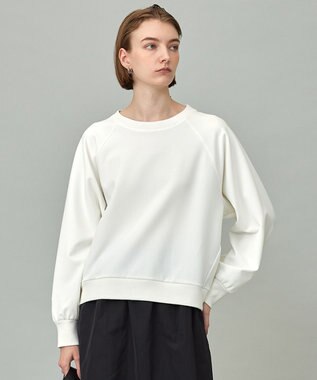 【洗える】ジョーゼットジャージー  ドルマンスリーブプルオーバー