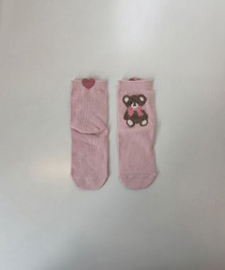 ANY KIDS 【3点セット】ソックス （くま） ブラウン